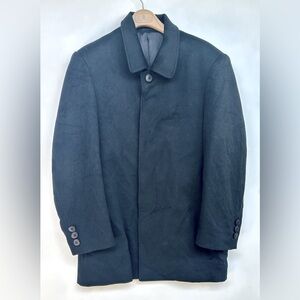 Cashmere blend Man’s Black Coat, M